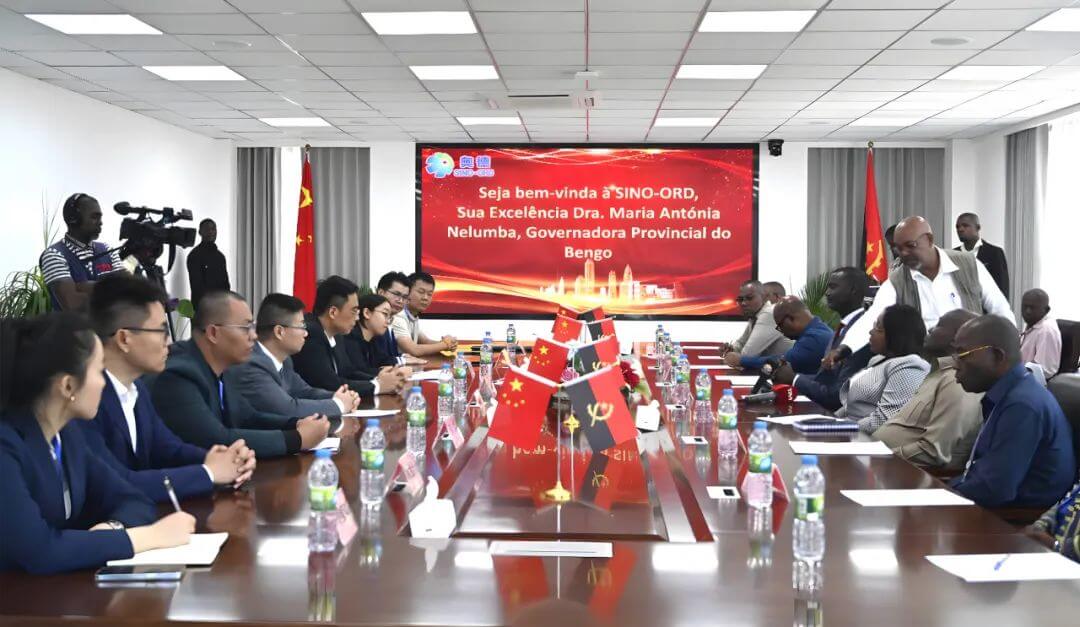 黄金城集团化学安哥拉基地投产庆典成功举行，非洲市场战略迎来新篇章